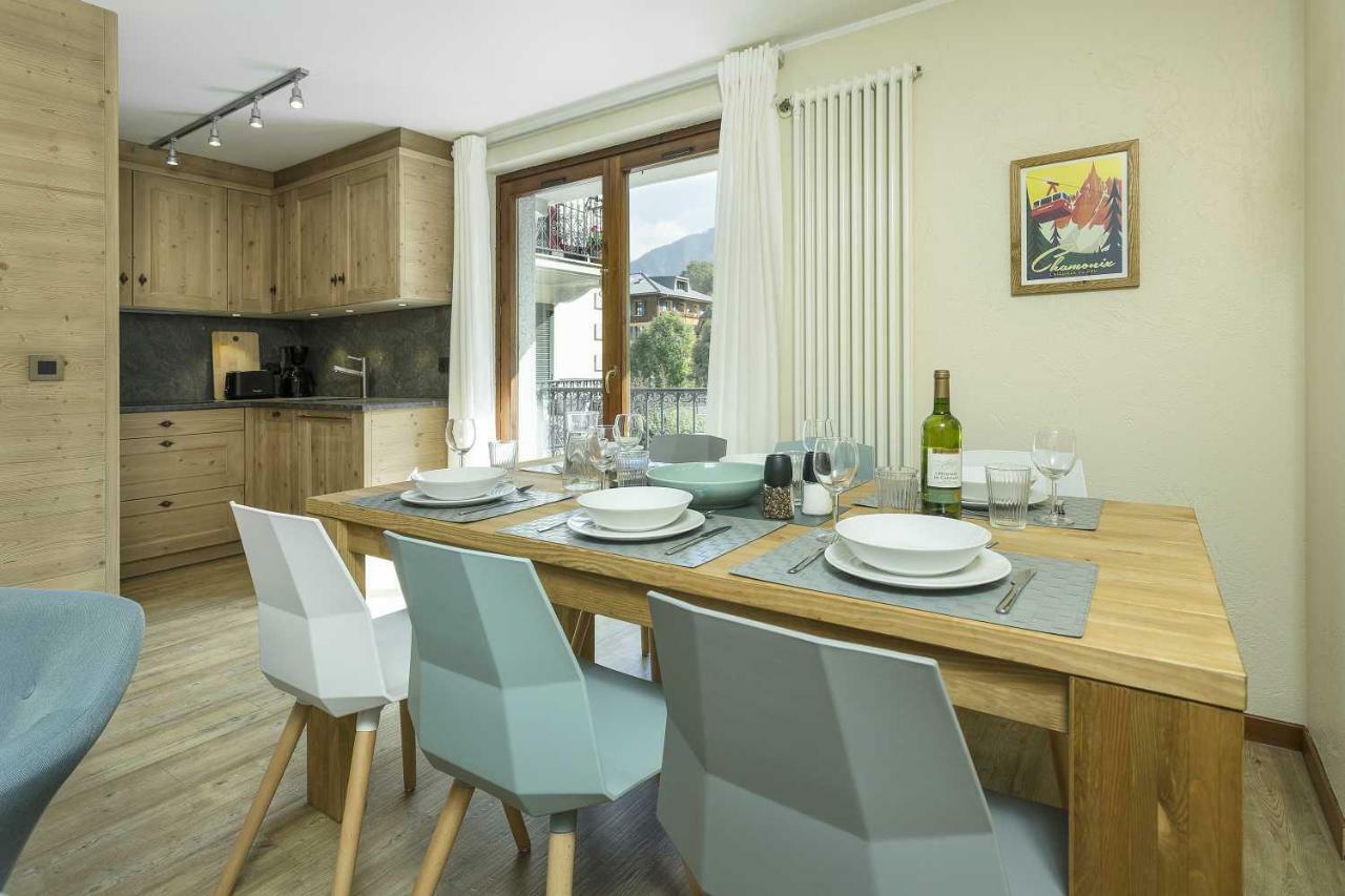 Apartment Ensa - Alpes Travel - Central Chamonix - Sleeps 4 외부 사진